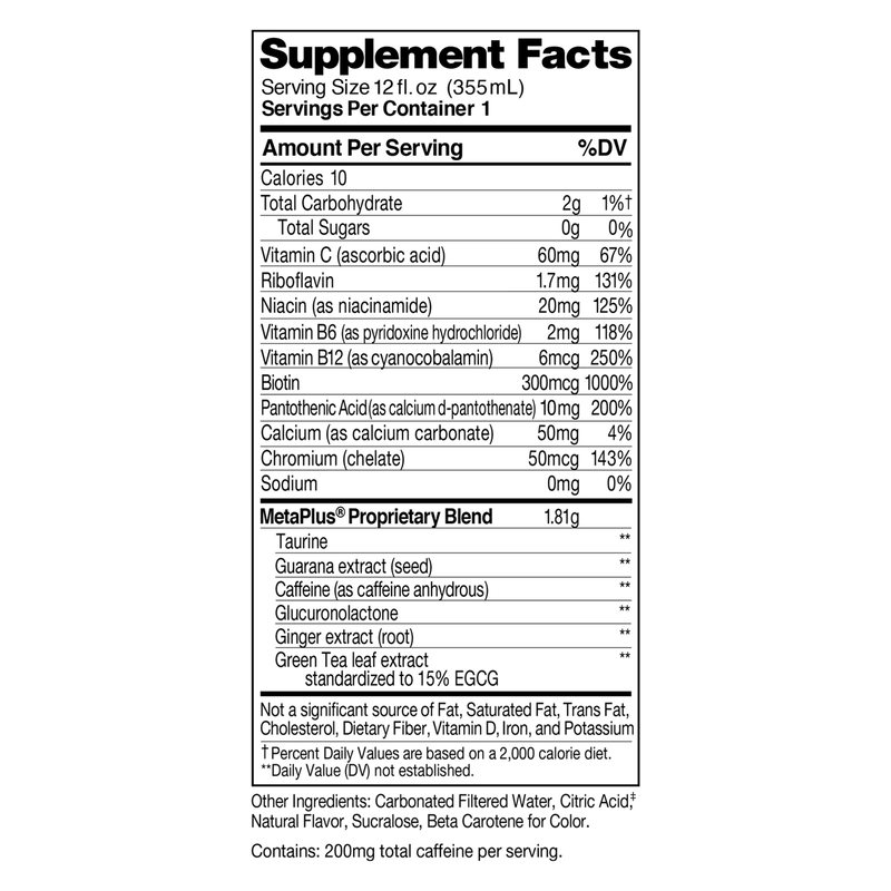 CELSIUS Sparkling Orange Essential Energy Drink, 4 Pack 12oz Can- XL