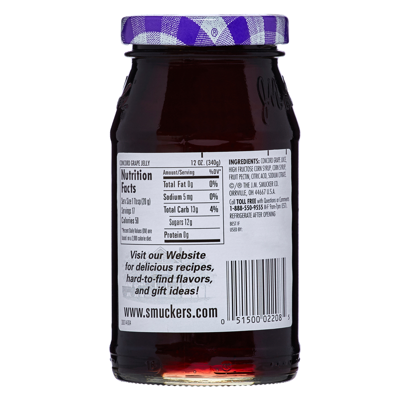 Smucker's Concord Grape Jelly 12oz