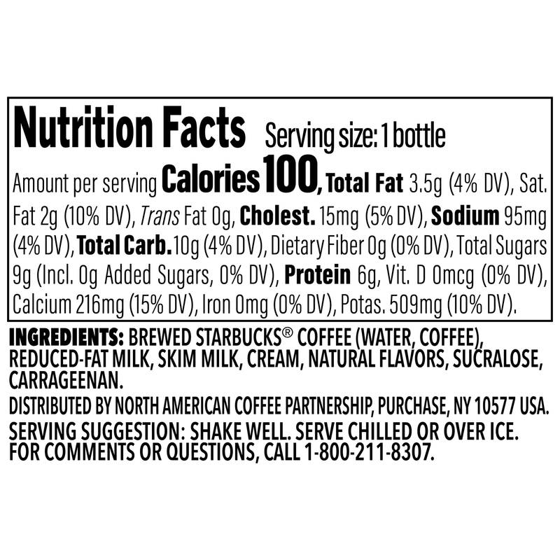 Starbucks Frappuccino Lite Creamy Vanilla Gelato 9.5oz Btl