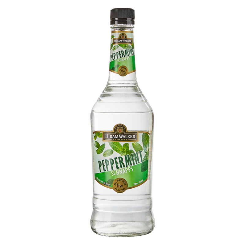 Hiram Walker Peppermint Schnapps 750ml (60 proof)