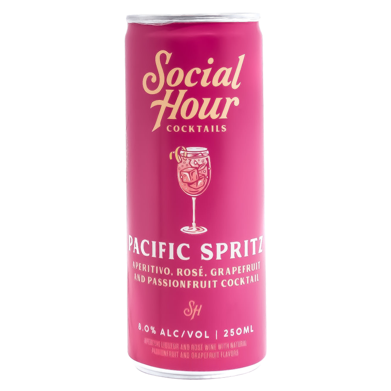 Social Hour Str/Rhu Spritz 250ml