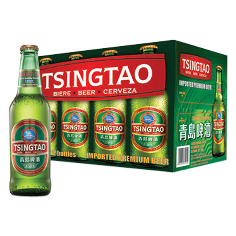 Tsingtao Lager 12pk 12oz Btl
