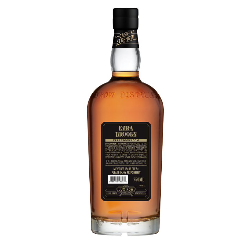 Ezra Brooks Cask Strength Single Barrel 750ml