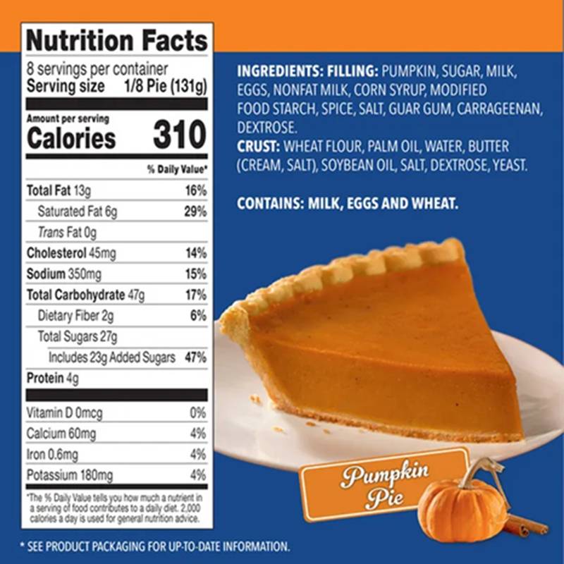 Mrs. Smith's Frozen Original Flaky Crust Pumpkin Pie