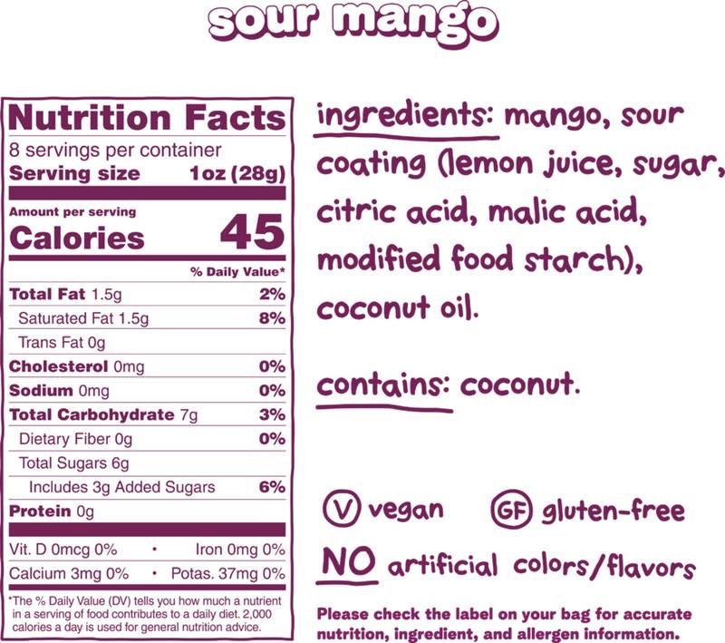 Fruit Riot Frozen Sour Mango 8oz