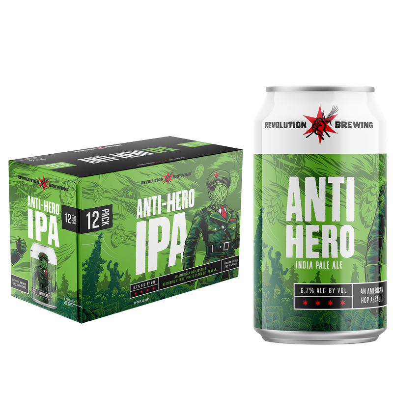 Revolution Anti-Hero IPA 12pk 12oz Can 6.7% ABV