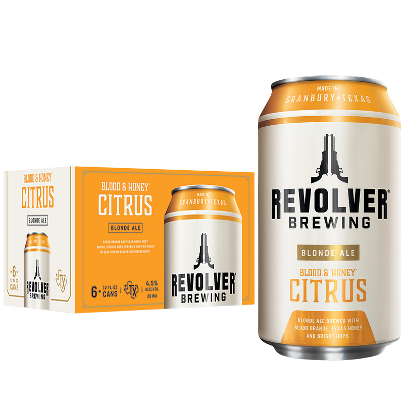 Revolver Blood & Honey Citrus Blonde 6pk 12oz Can 4.5% ABV