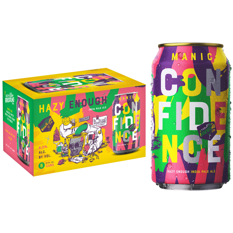 Deep Ellum Manic Confidence 6pk 12oz can 6.5% ABV