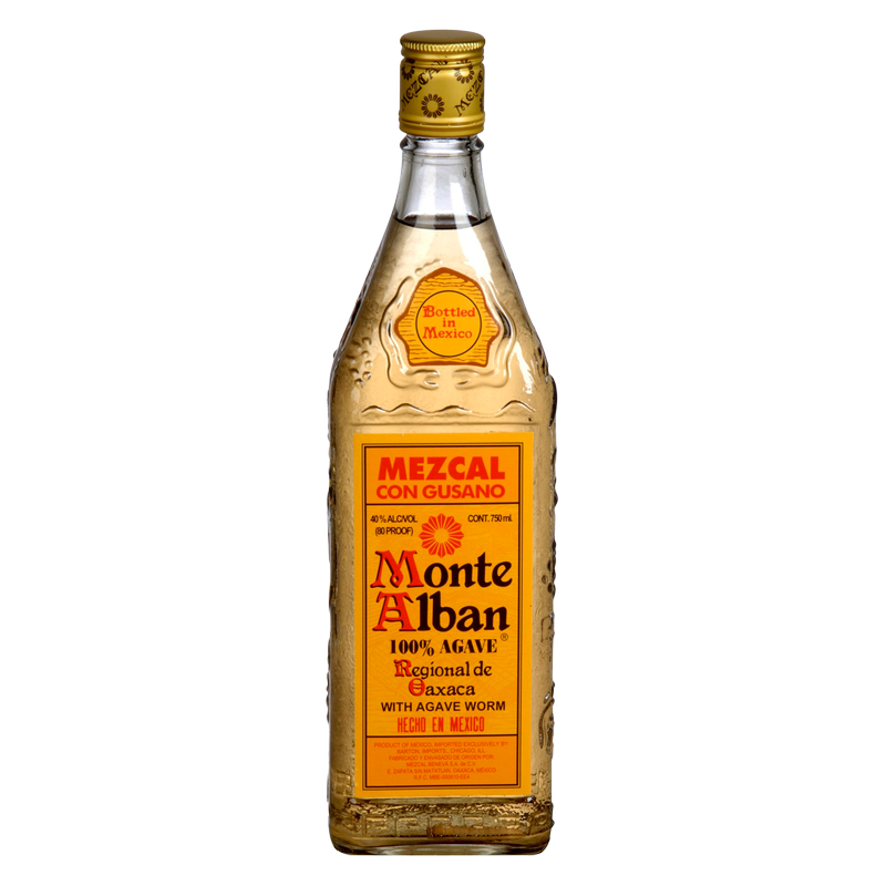 Monte Alban Mezcal 750ml (80 Proof)