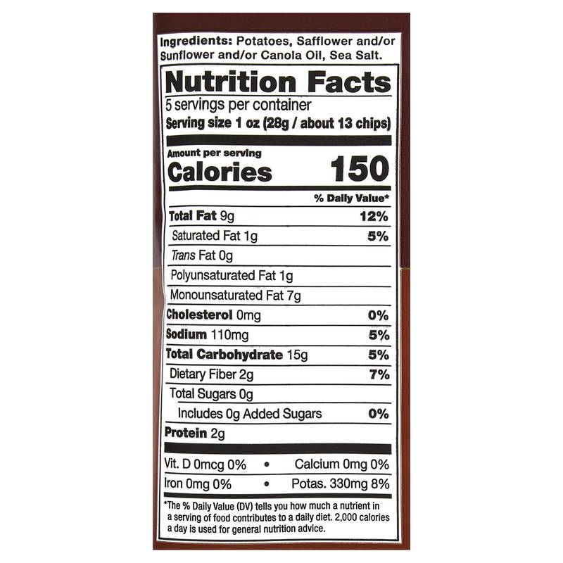 Kettle Brand Sea Salt Potato Chips 5oz