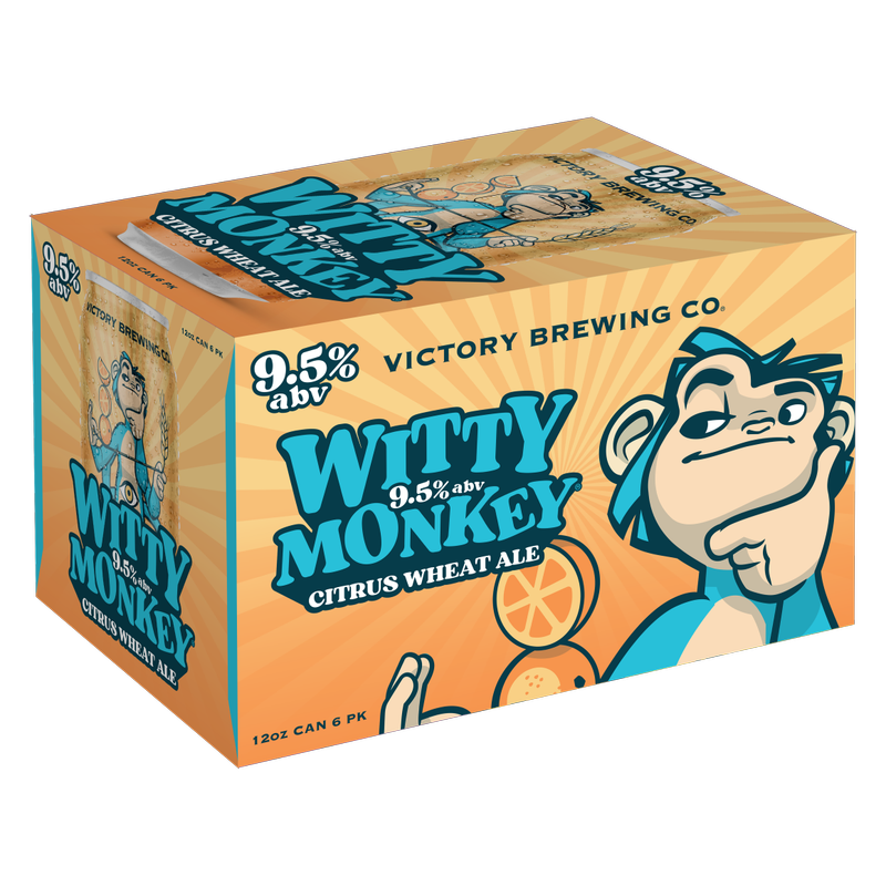 Victory Witty Monkey 6pk 12oz Cans 9.5% ABV