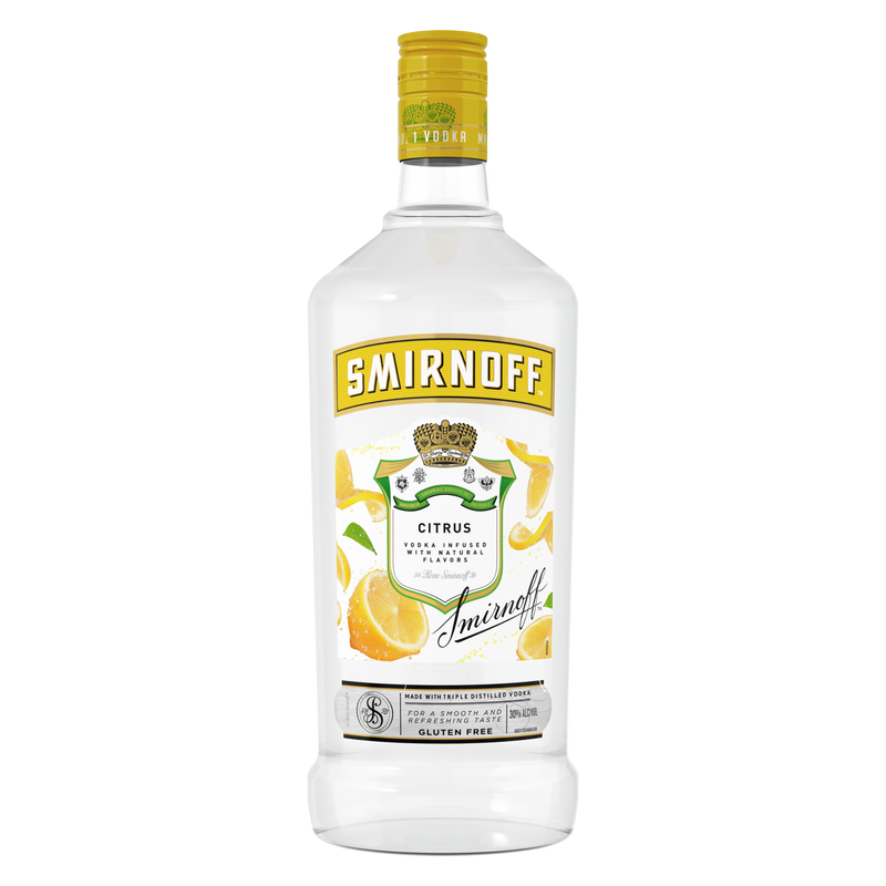 Smirnoff Citrus Vodka 1.75 PET