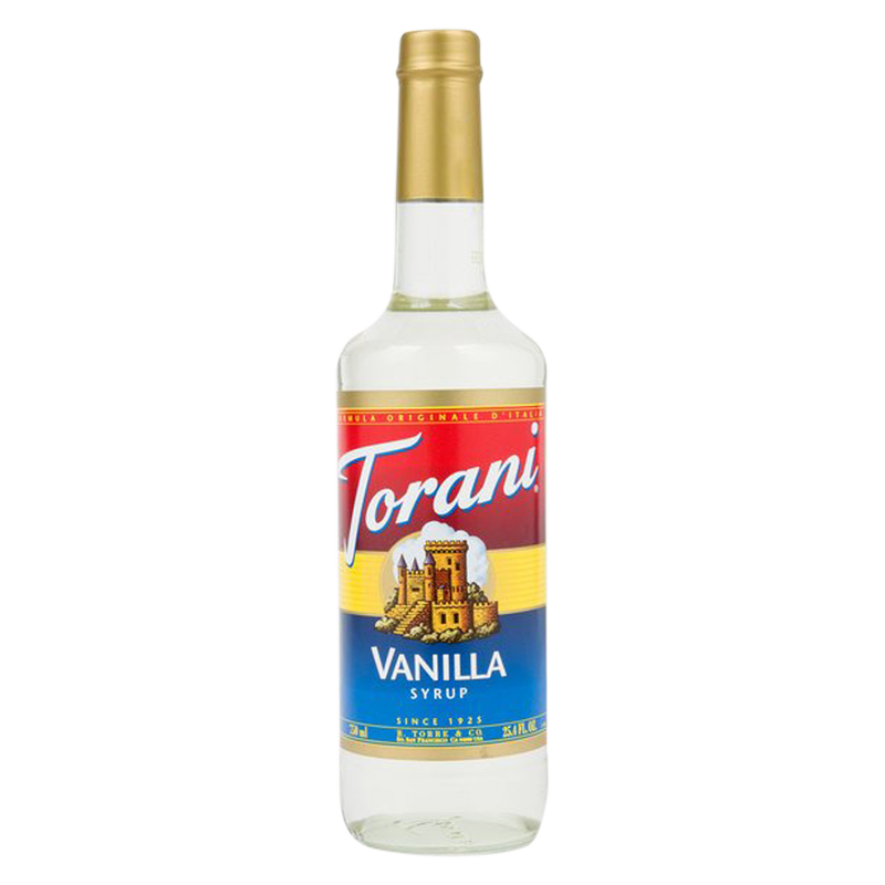 Torani Vanilla Syrup 750mL Btl