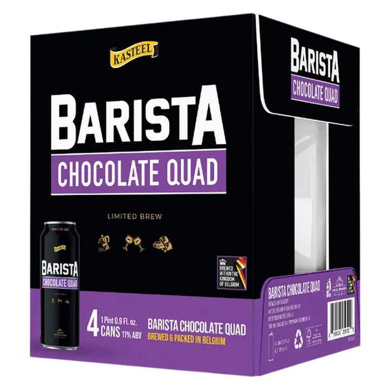 Kasteel Barista Coffee Chocolate Quad 4pk 500ml Can