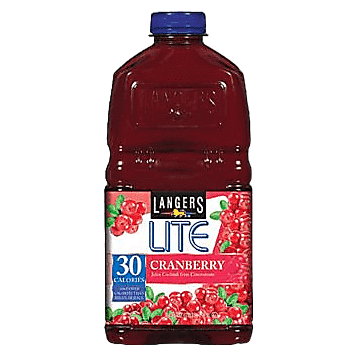 Langers Lite Cranberry Juice 64oz Btl