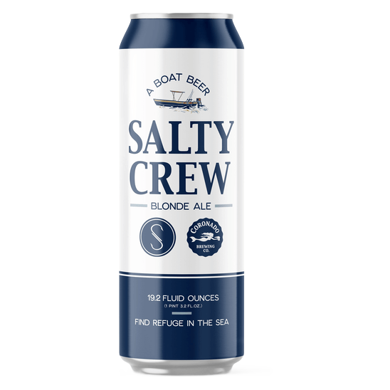 Coronado Brewing Co. Salty Crew Blonde Ale (19.2 OZ CAN)