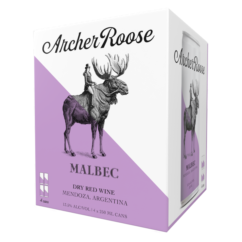 Archer Roose Wines Malbec 4pk 250ml Cans