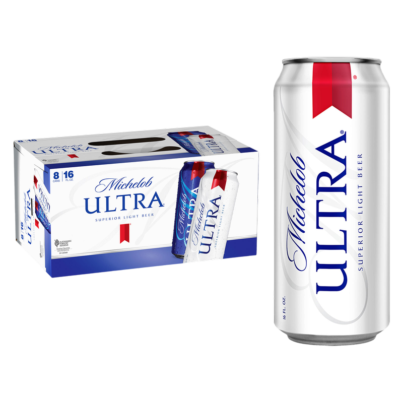 Michelob Ultra 8pk 16oz Can 4.2% ABV
