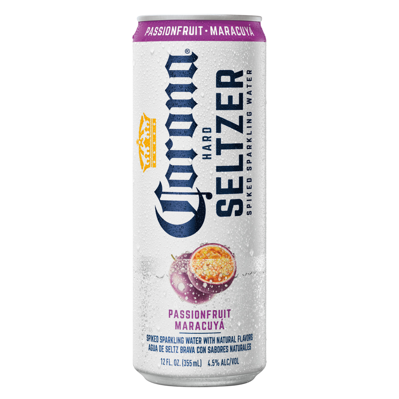 Corona Passionfruit Hard Seltzer Single 12oz Can 4.5% ABV