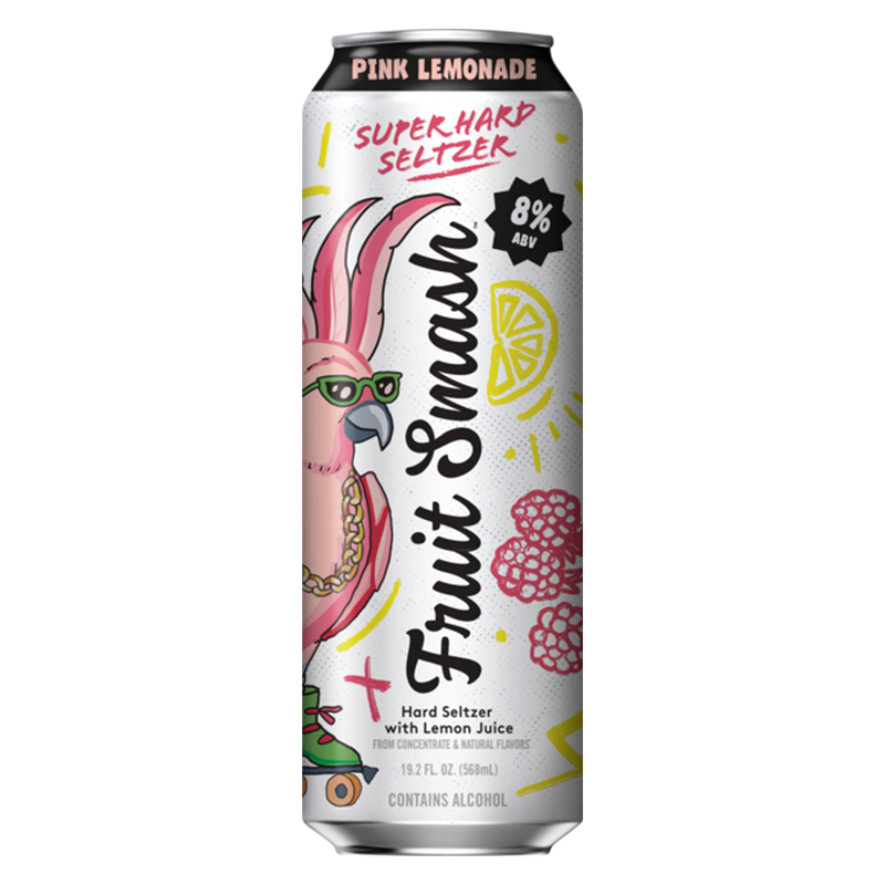 New Belgium Fruit Smash SUPER HARD Seltzer 19.2oz Can 8.0% ABV
