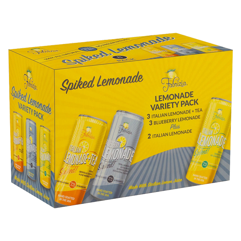 Fabrizia Italian Lemonade 8pk 12oz Can