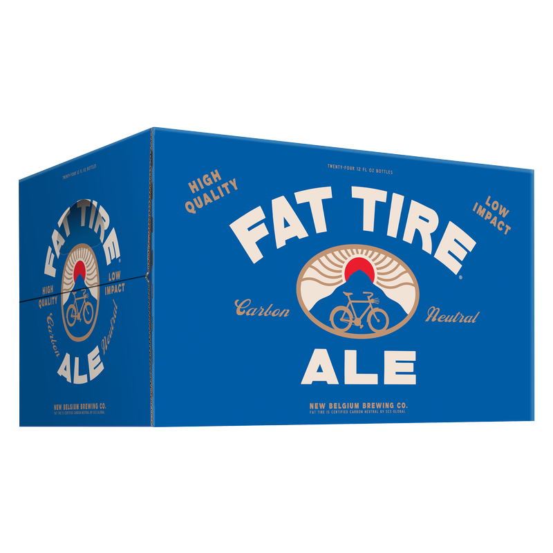New Belgium Fat Tire Amber Ale 24pk 12oz Btl