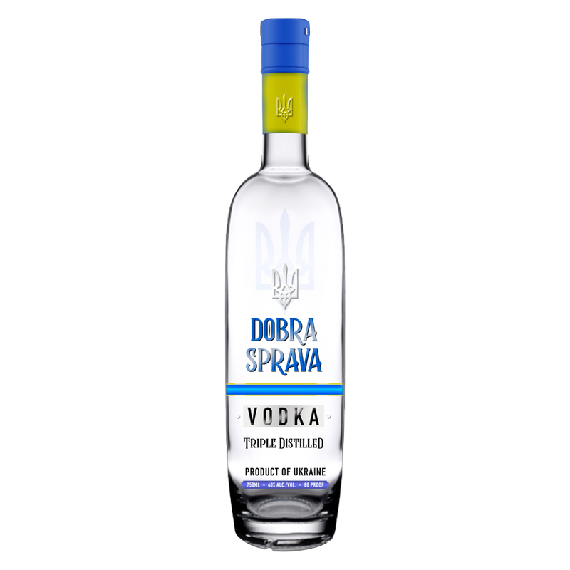 Dobra Sprava Ukranian Vodka 750ml (80 Proof)