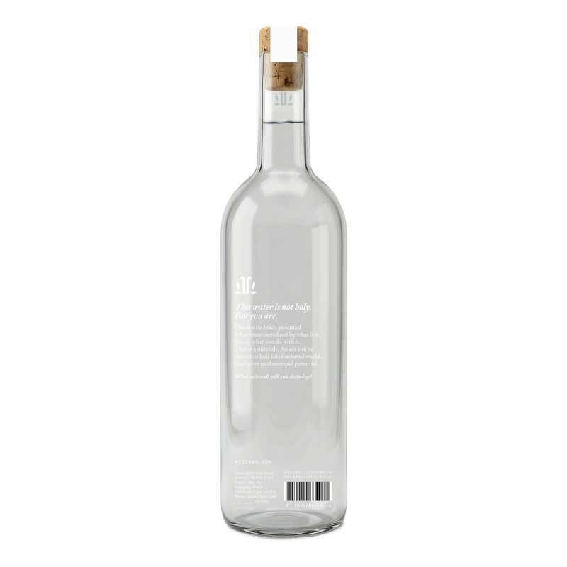 Mitzvah Artesian Water - 750mL Glass Bottle