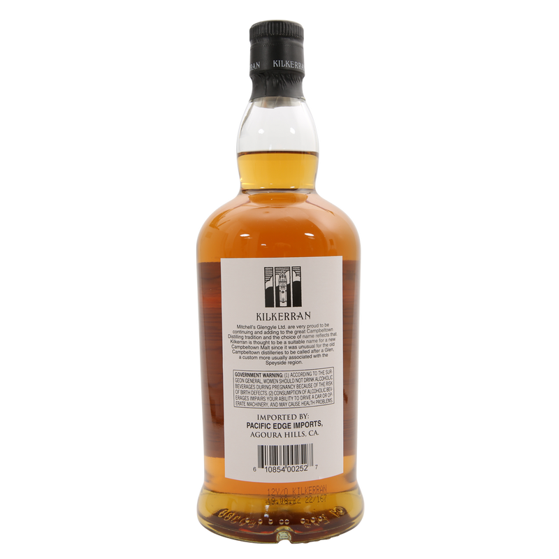 Kilkerran Single Malt Scotch 12 Yr 750ml