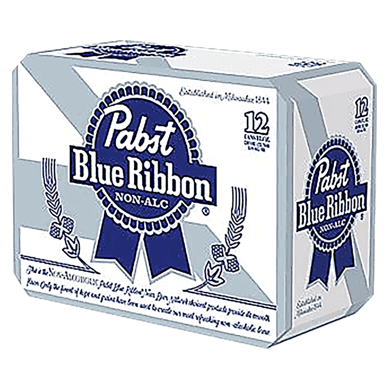 Pabst Blue Ribbon Non-Alcoholic 12pk 12oz Can