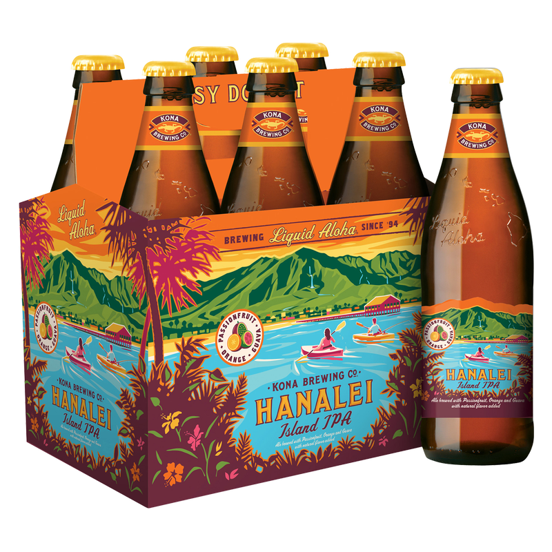 Kona Hanalei 6 Pack 12 oz Bottles