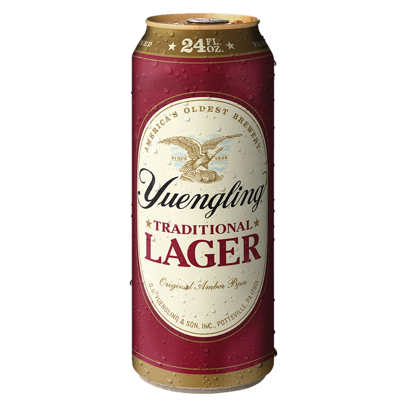 Yuengling Lager 24oz Can 4.5% ABV