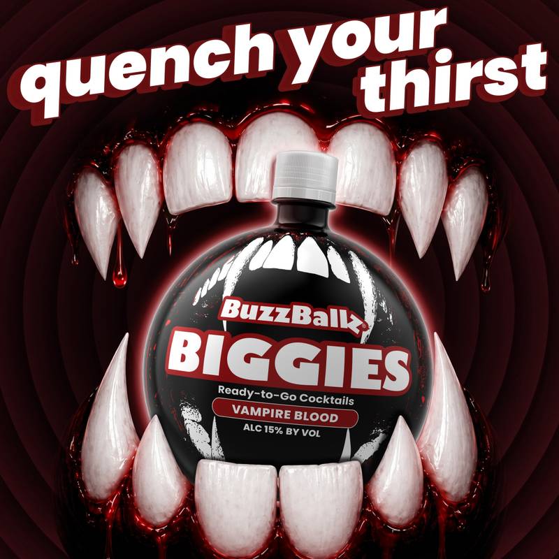 BuzzBallz Biggies Vampire Blood Chiller 1.5L