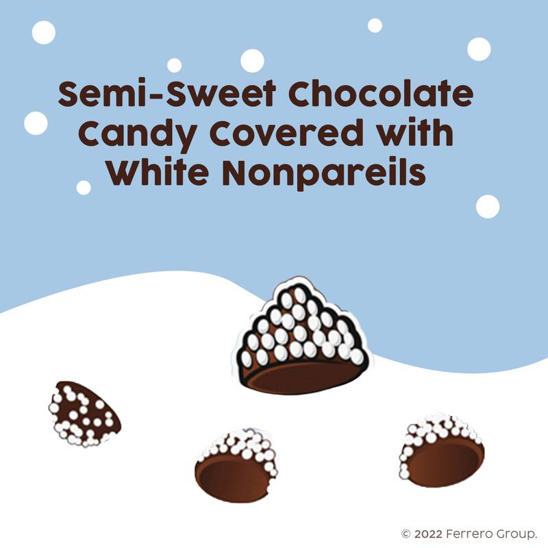 Sno-Caps, Semi-Sweet Chocolate Nonpareils, Movie Theater Candy Box, 3.1 oz each, 1 Box