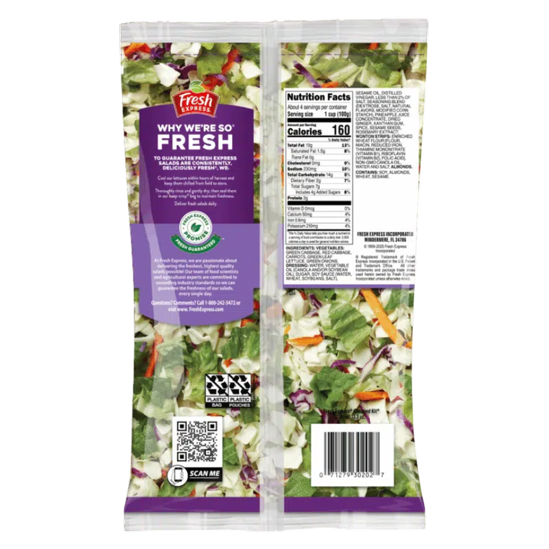 Fresh Express Asian Chopped Salad Kit - 12.3oz