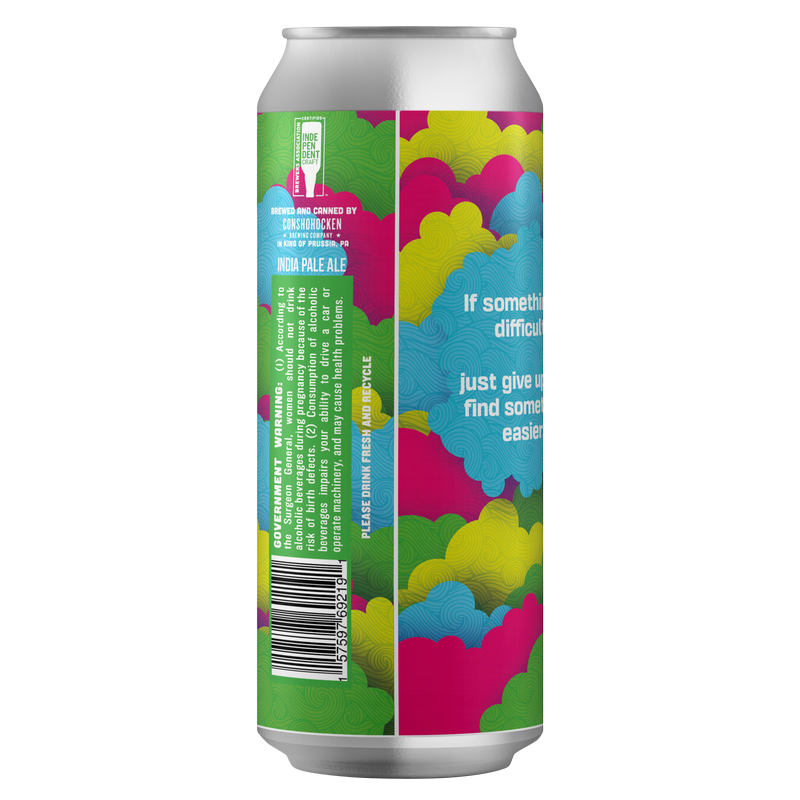 Conshohocken Life Coach Hazy IPA 4pk 16oz Can 5.2% ABV