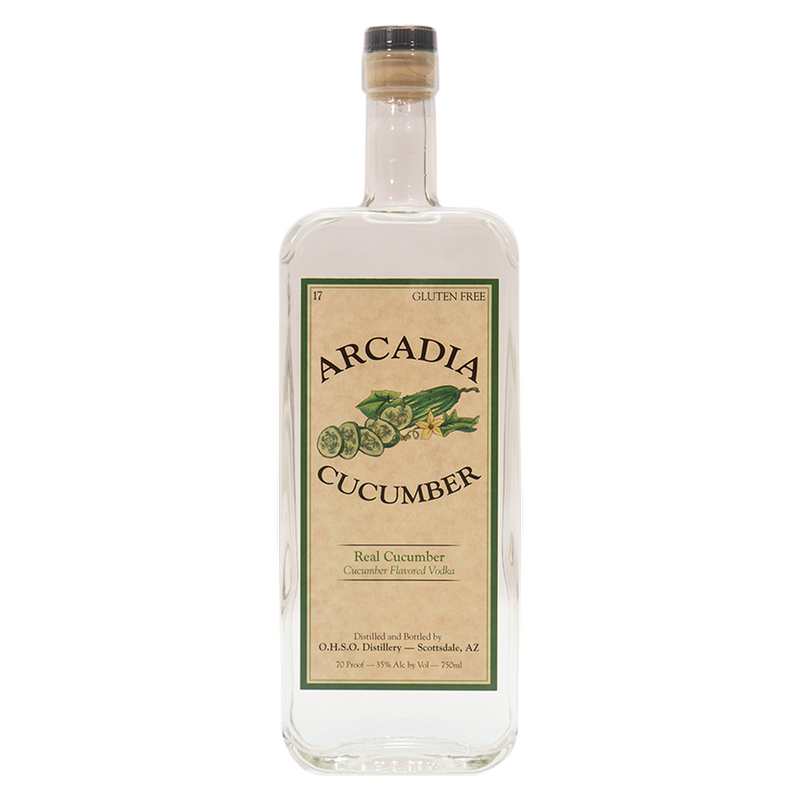 Arcadia Cucumber Vodka 750ml (70 Proof)