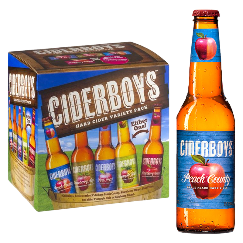 Ciderboys Variety 12pk 12oz Btl