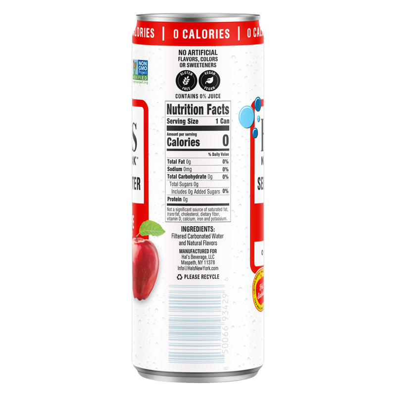 Hal's New York Big Apple Seltzer 8pk 12oz Cans
