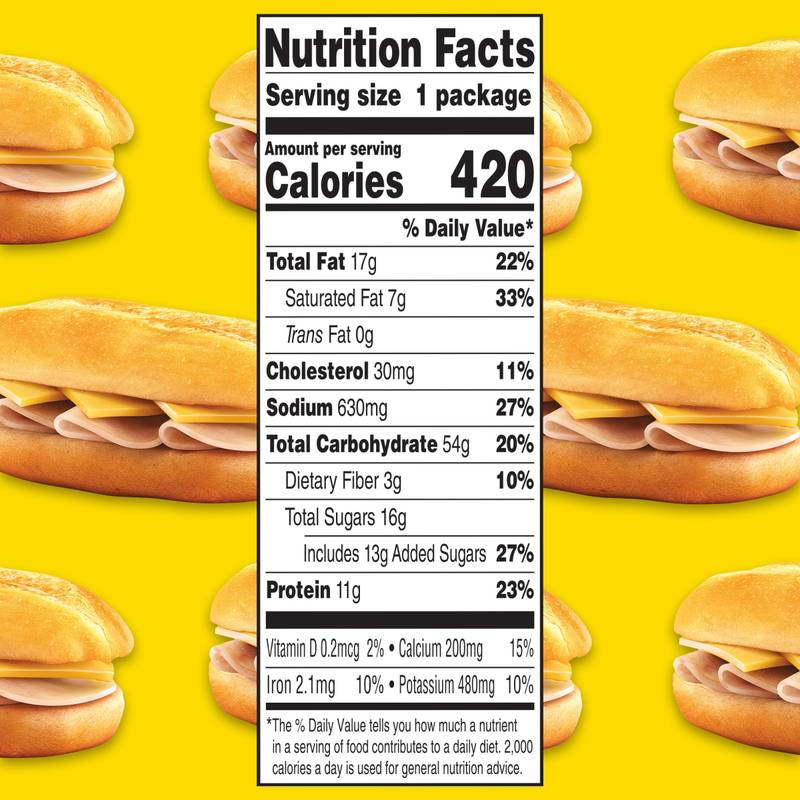 Lunchables Uploaded Turkey and Cheddar Sub Sandwich - 15oz
