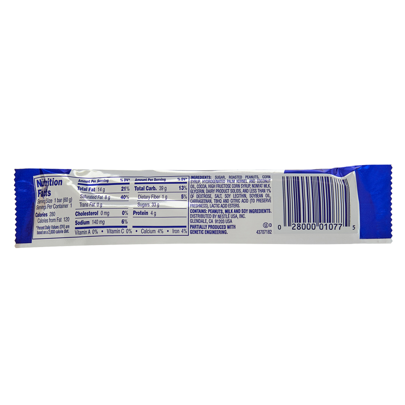 Baby Ruth Candy Bar 2.1oz