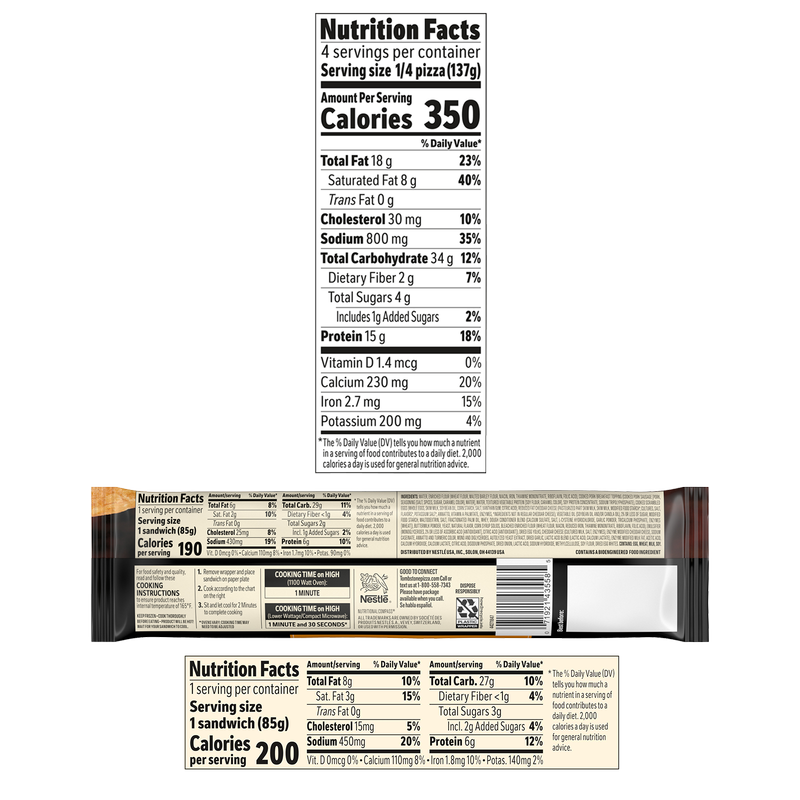 Tombstone Pepperoni Pizza & Supreme and Pepperoni Pizza Stix Bundle