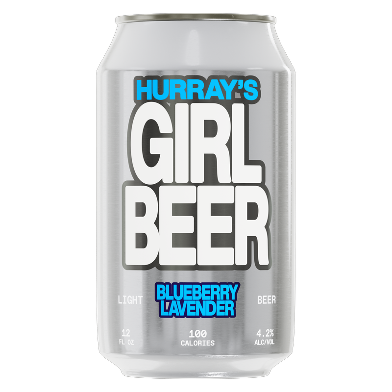 Hurray's Girl Beer Blueberry Lavender Light Beer 6pk 12oz 4.2% ABV