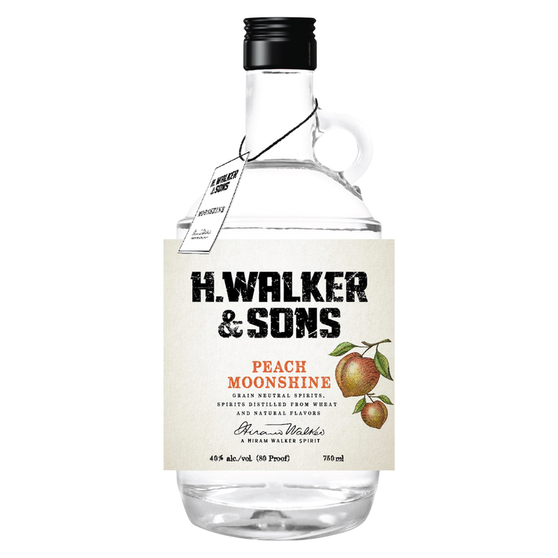 H. Walker & Sons Peach Moonshine 750ml