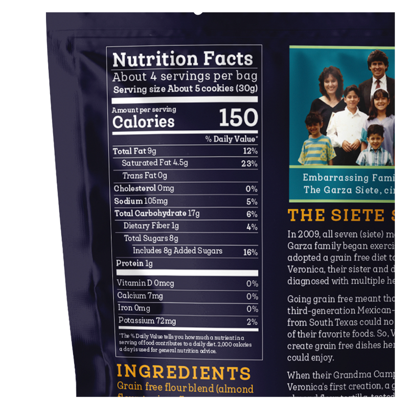 Siete Mexican Wedding Cookies 4.5oz