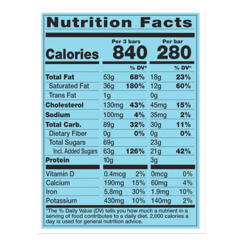 Ben & Jerry's Chocolate Chip Cookie Dough Pint Slices 3ct 9oz