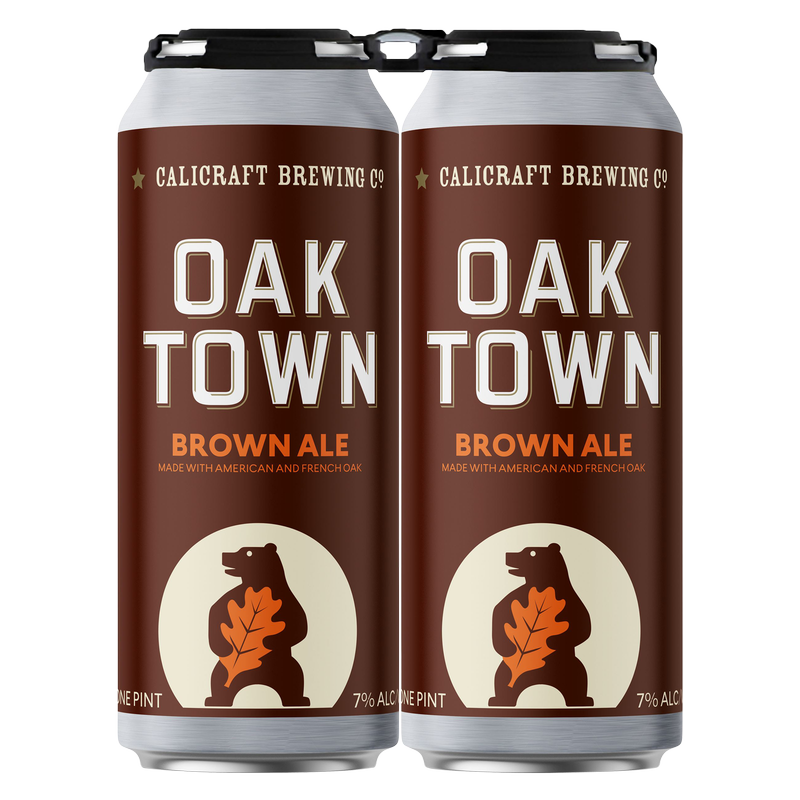 Calicraft Brewing Co. Oaktown Brown Ale 4pk 16oz