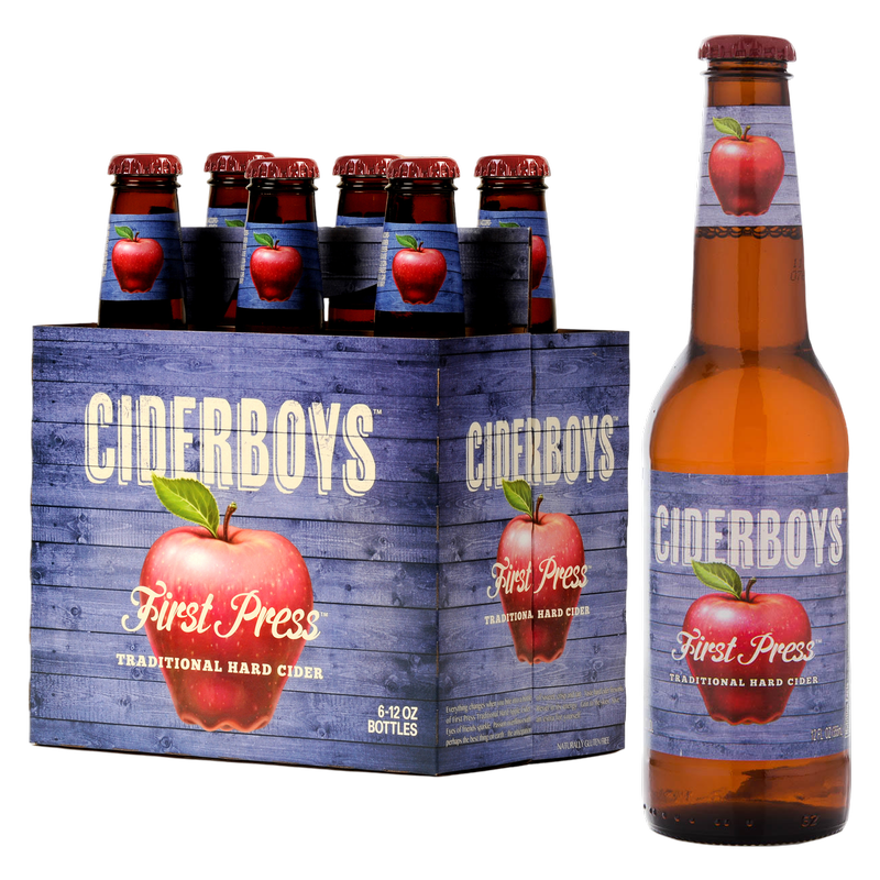 Ciderboys First Press 6pk 12oz Btl 5.0% ABV