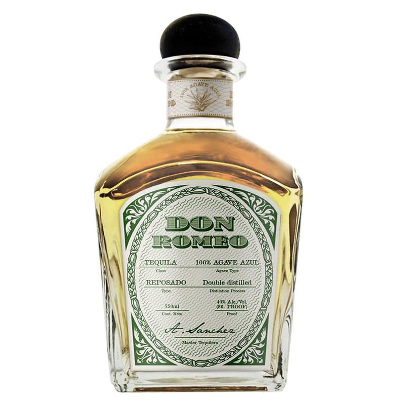 Don Romeo Reposado Tequila 750ml (80 Proof)