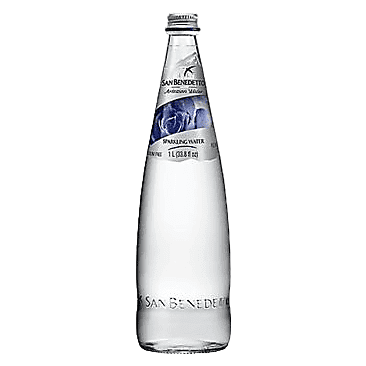 San Benedetto Sparkling Water 1L Glass Bottle